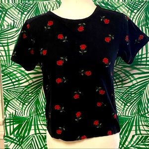 Rose t shirt